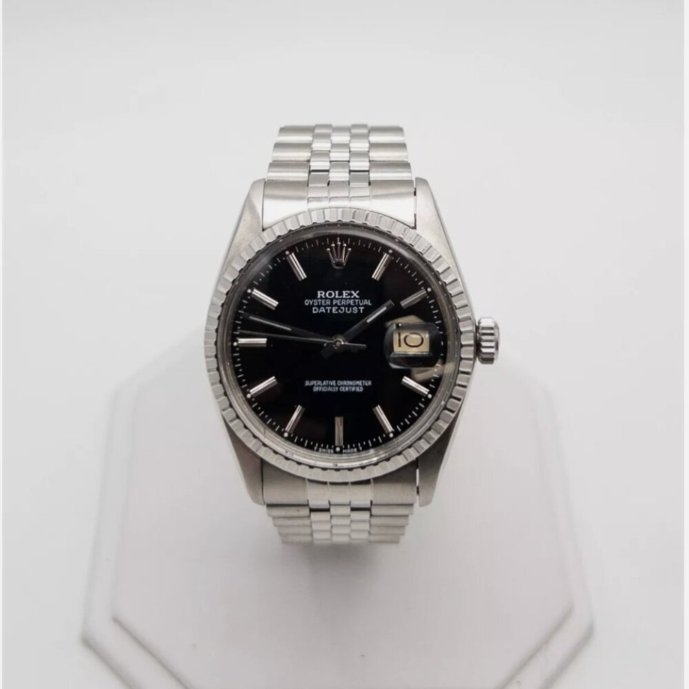 Men's Estate Rolex 36mm Black Dial Watch! Great Condition